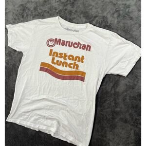 Vintage Maruchan Ramen Funny College T Shirt  Sz Medium